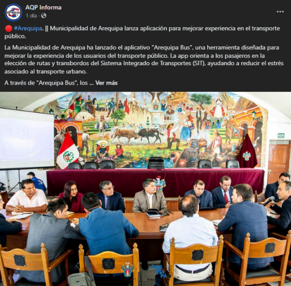 Read more about the article La Chicharra: Municipalidad de Arequipa lanza aplicación para mejorar experiencia en el transporte público.