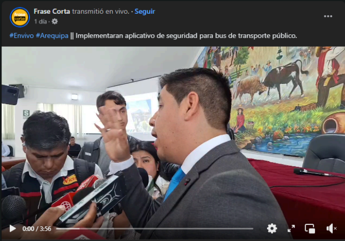 Read more about the article Frase Corta: Implementaran aplicativo de seguridad para bus de transporte público.