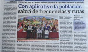 Read more about the article Sin Fronteras: Con aplicativo la población sabrá de frecuencias y rutas